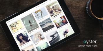 Oyster Creative Photography Joomla Template